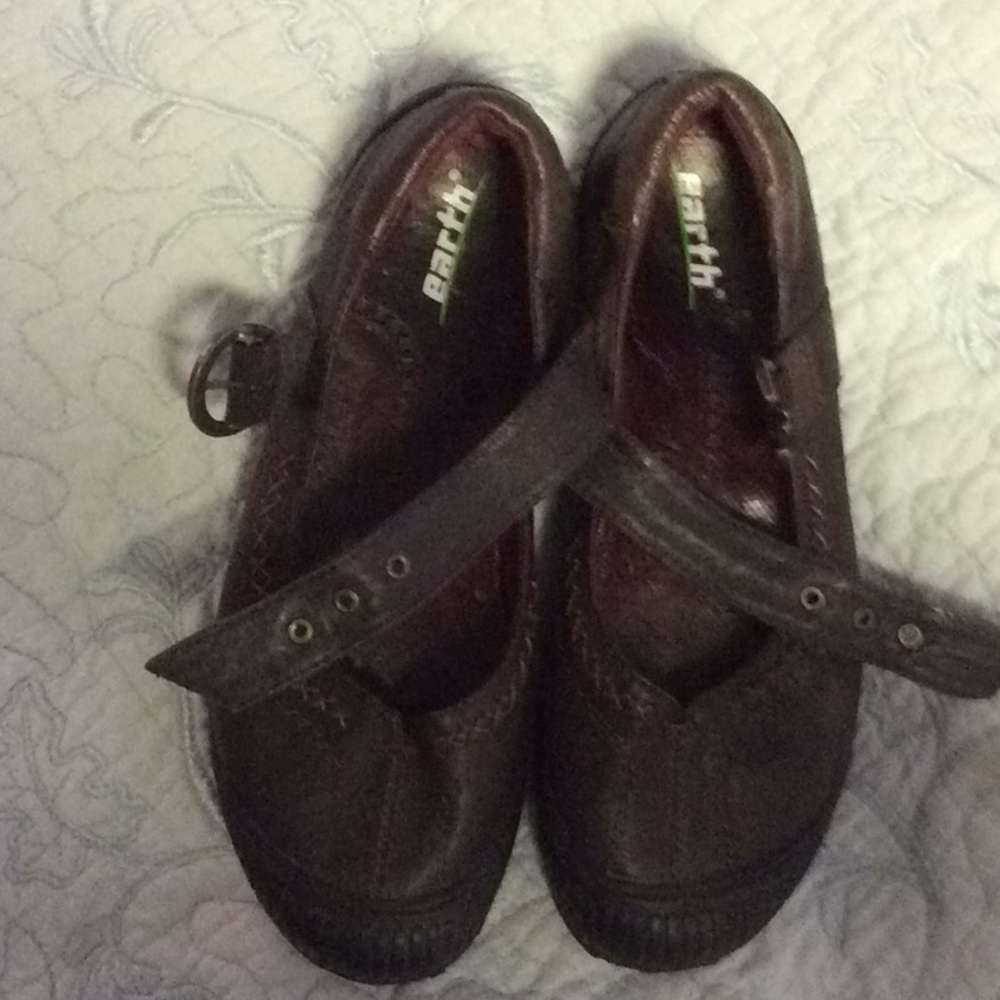 Earth shoes, maryjane, brown, size 7 B, Leather! - Picture 4 of 8